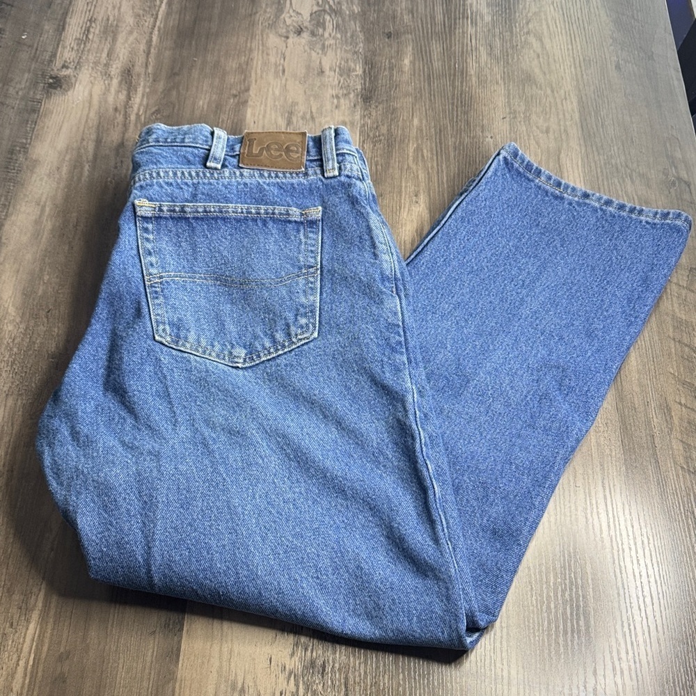 Lee Men's Classic Denim Straight Jeans